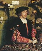Hans holbein the younger, Portrait of the Merchant Georg Gisze